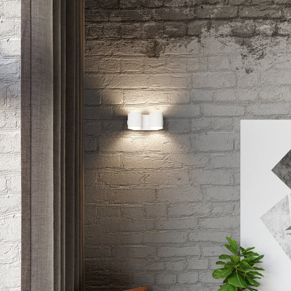 Wandlamp ORBIS 2 wit