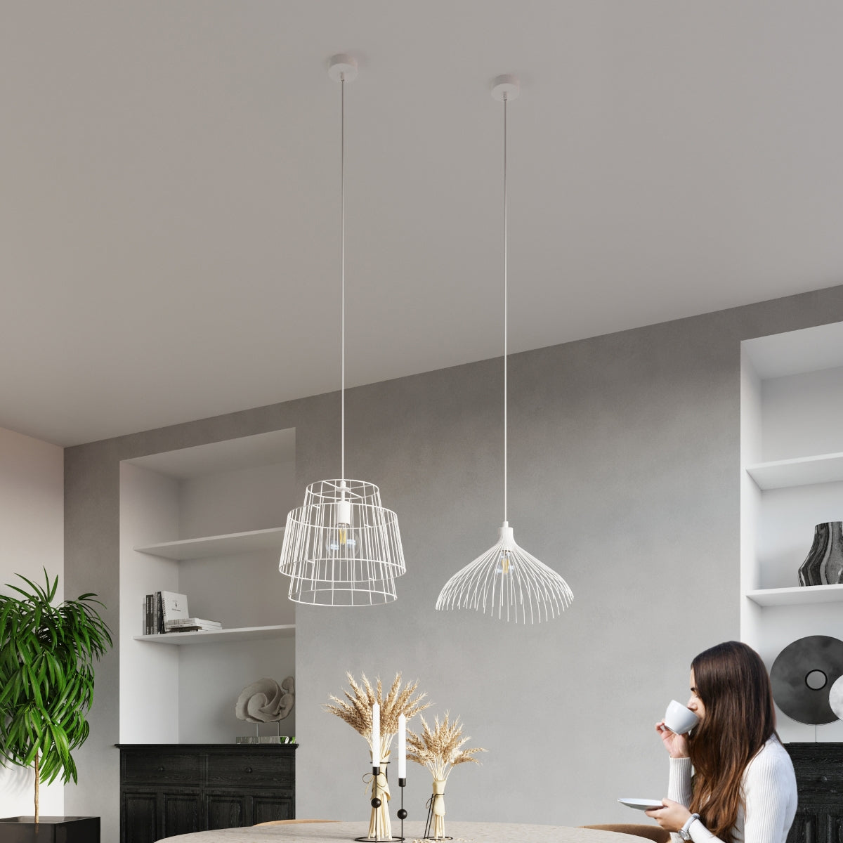 Hanglamp UMB wit