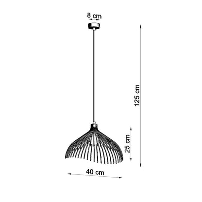 Hanglamp UMB zwart