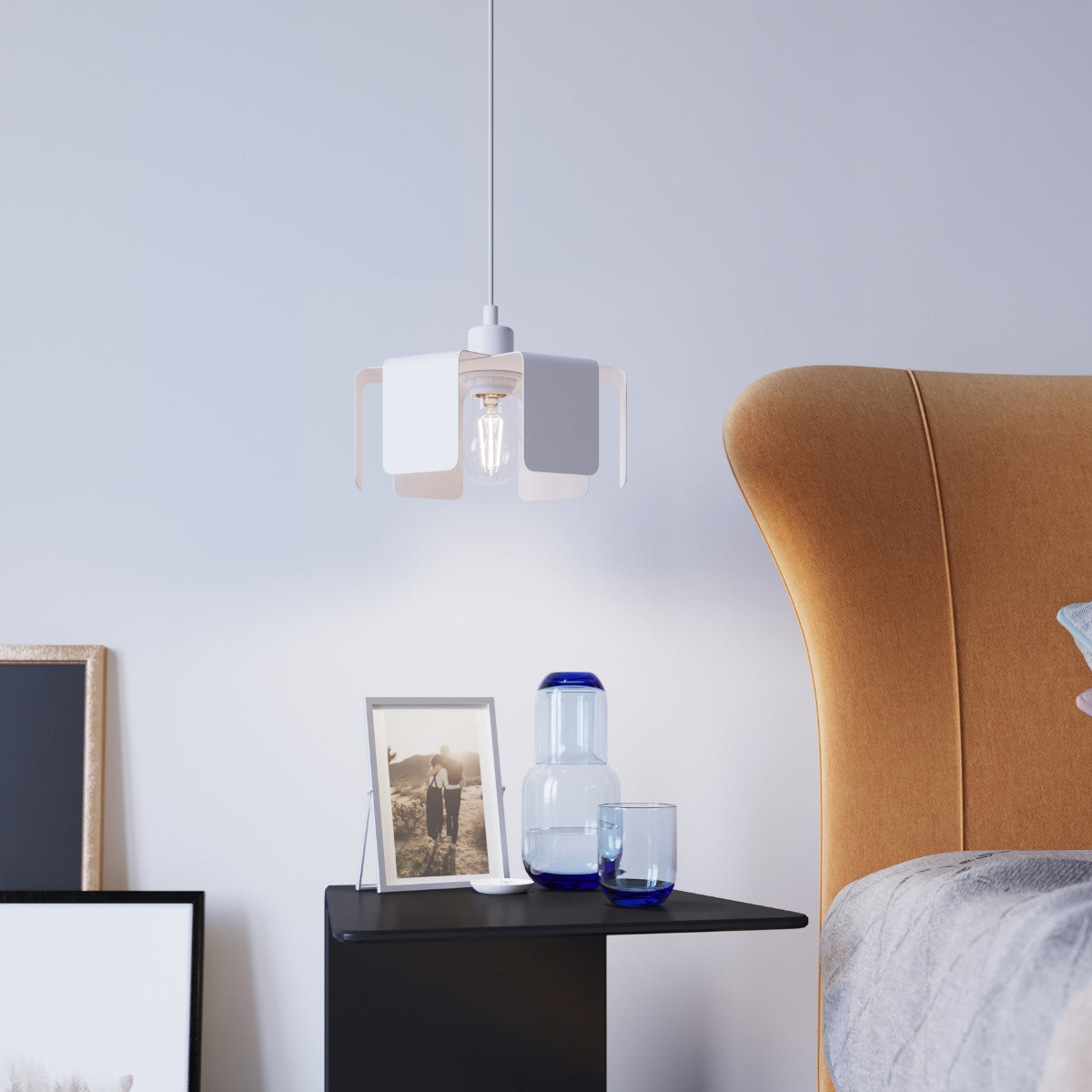 Hanglamp TULIP wit