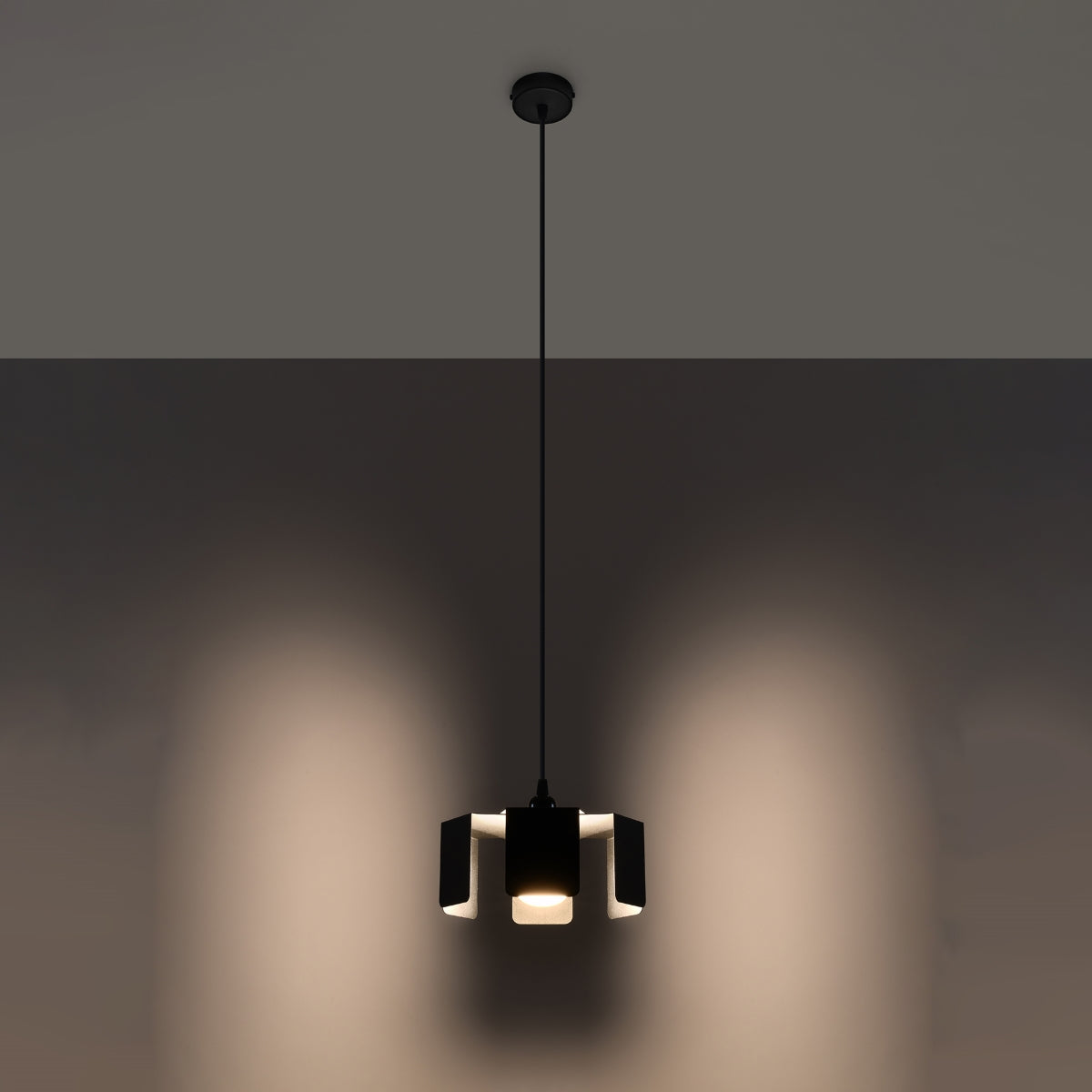 Hanglamp TULIP zwart