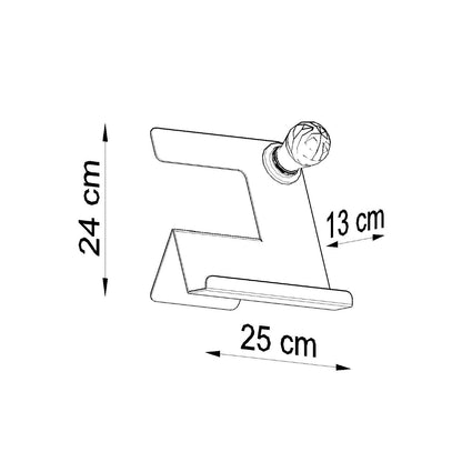 Musthave Tafellamp INCLINE wit