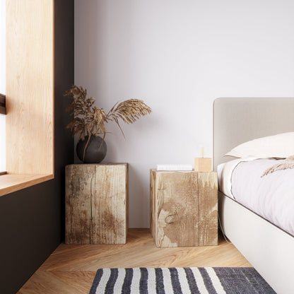 Minimalistische  Tafellamp ARIZ hout