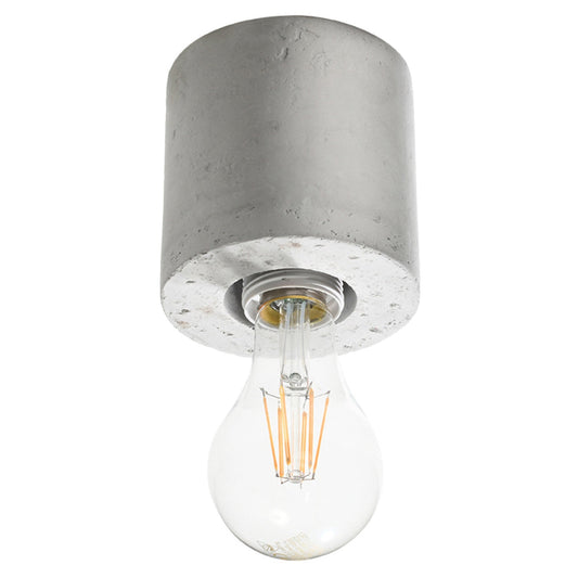 Plafondlamp SALGADO beton