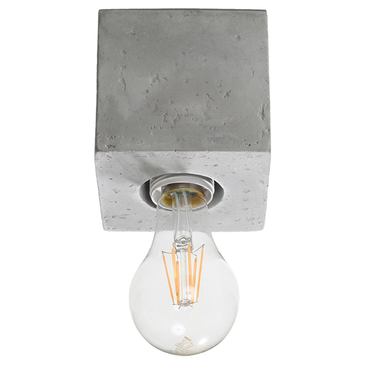 Plafondlamp ARIZ beton