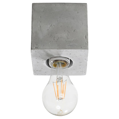 Plafondlamp ARIZ beton