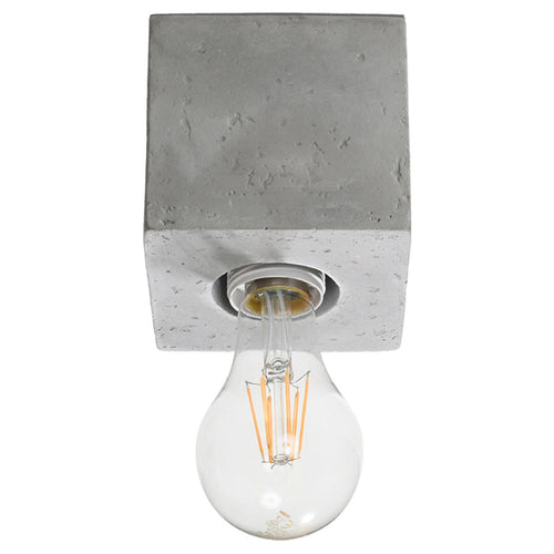 Plafondlamp ARIZ beton