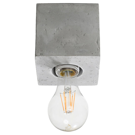 Plafondlamp ARIZ beton