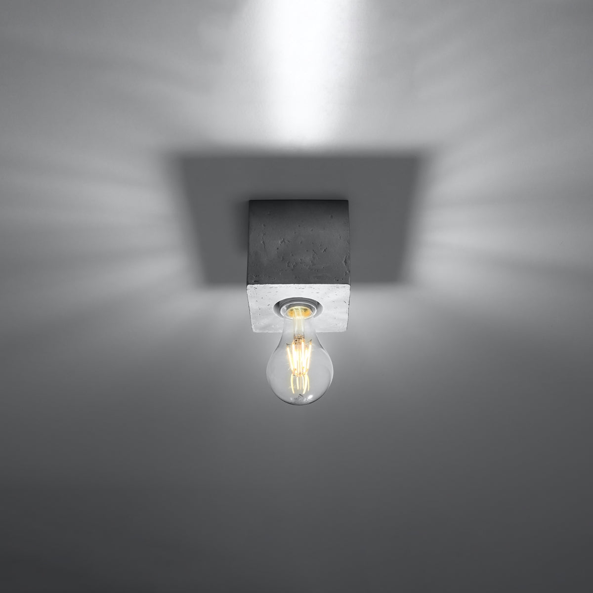 Plafondlamp ARIZ beton