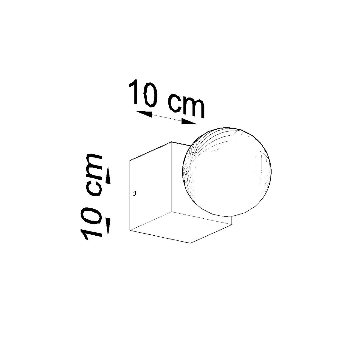Wandlamp ARIZ beton