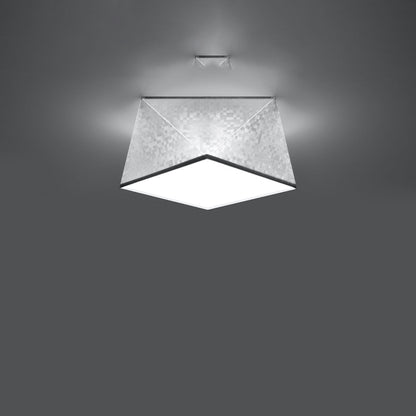 Plafondlamp HEXA 25 zilver