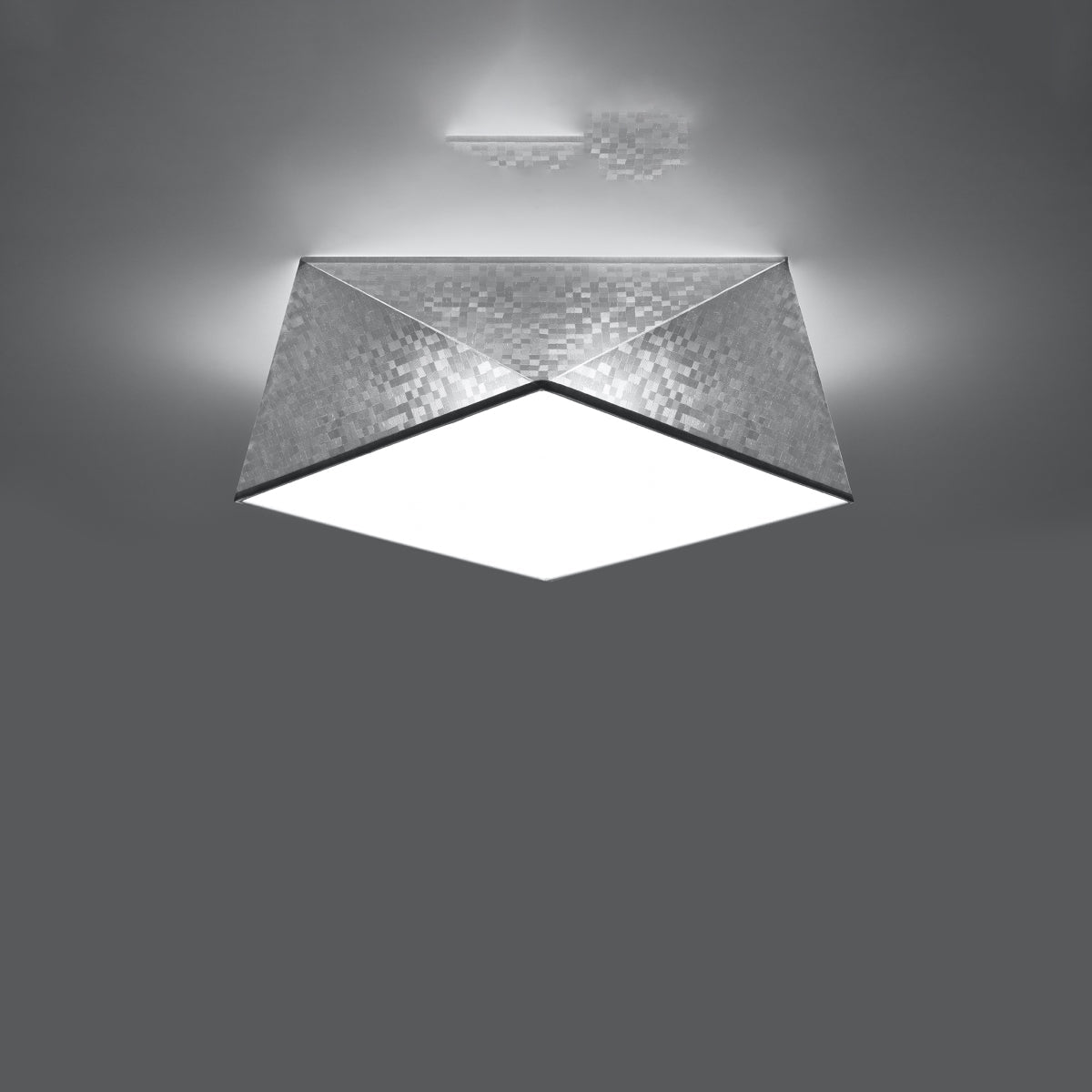 Plafondlamp HEXA 35 zilver
