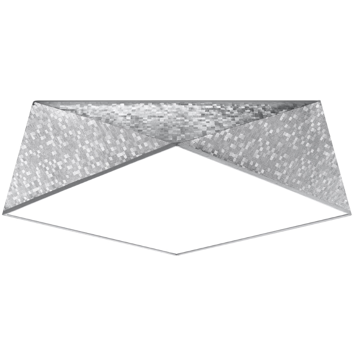 Plafondlamp HEXA 45 zilver
