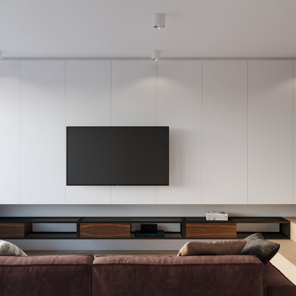 Plafondlamp TIUBE wit
