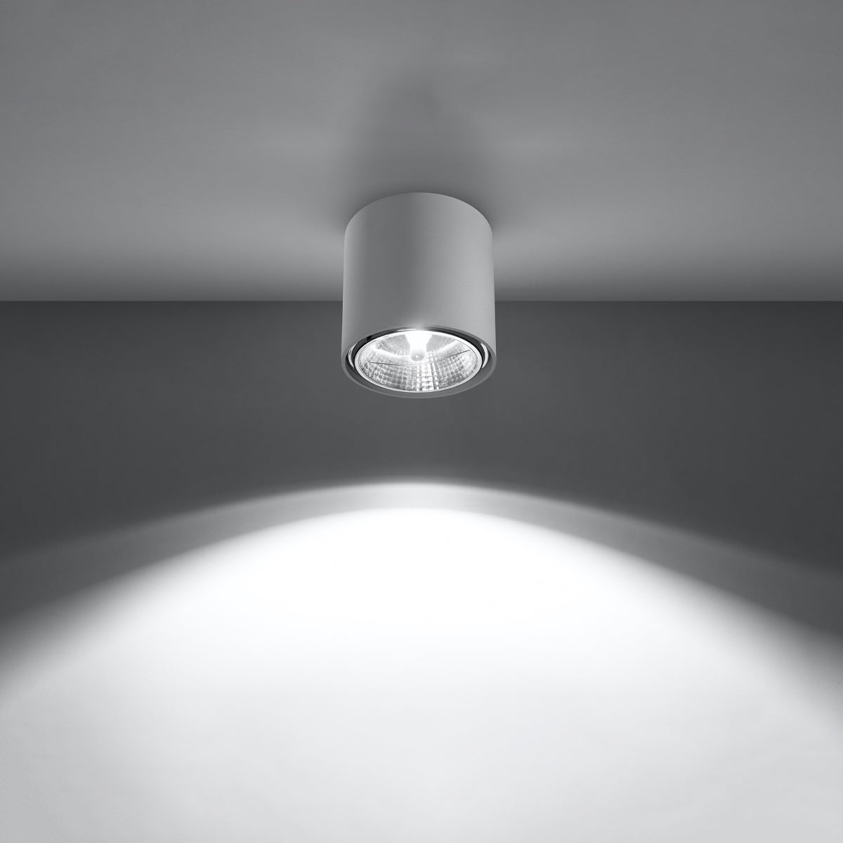 Plafondlamp TIUBE wit