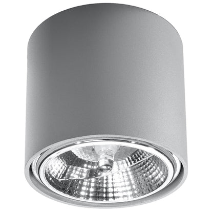 Plafondlamp TIUBE grijs
