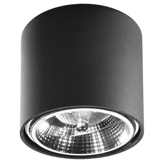 Plafondlamp TIUBE zwart