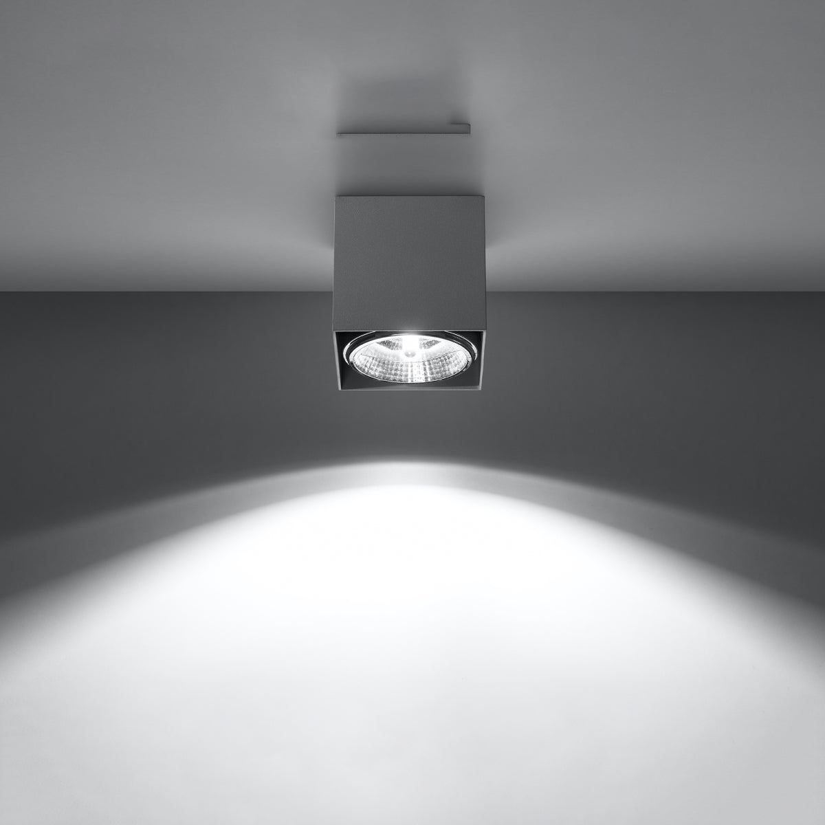 Plafondlamp BLAKE grijs