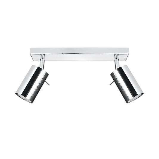 Plafondlamp RING 2 chroom