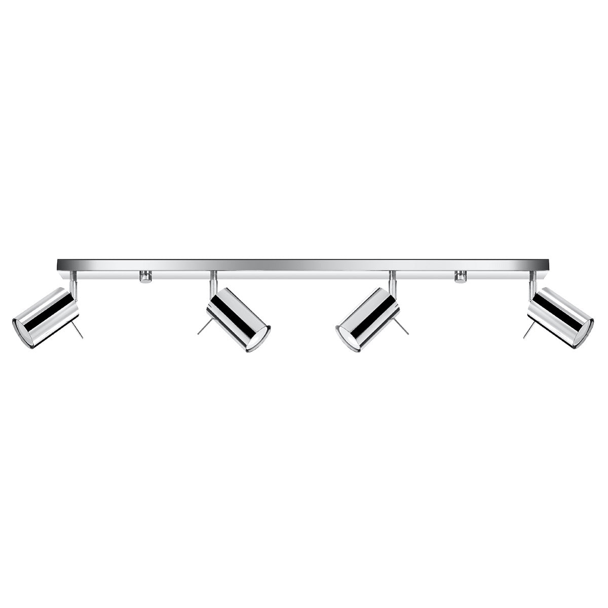 Plafondlamp RING 4L chroom