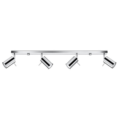 Plafondlamp RING 4L chroom