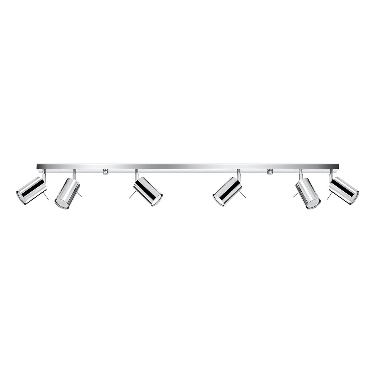 Plafondlamp RING 6L chroom