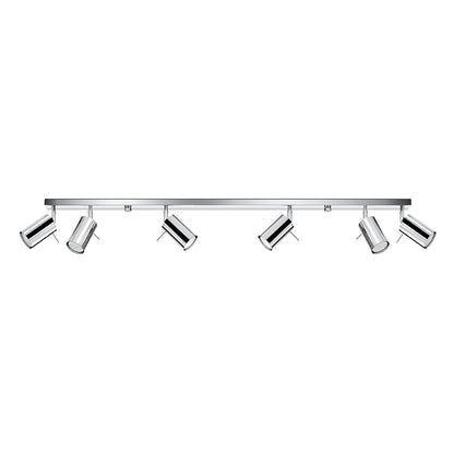 Plafondlamp RING 6L chroom