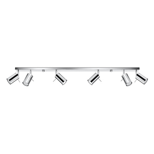 Plafondlamp RING 6L chroom