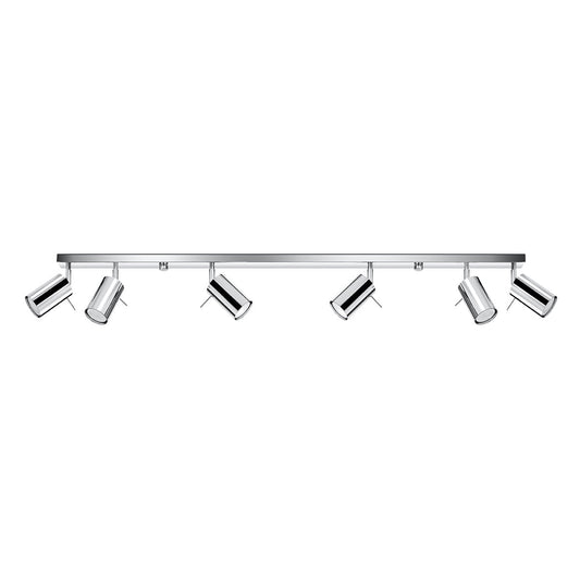 Plafondlamp RING 6L chroom