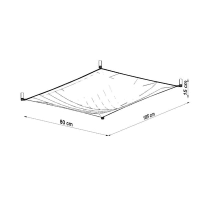 Plafondlamp LUNA 1 wit