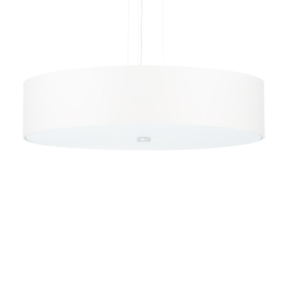 Minimalistische witte Kroonluchter SKALA 50