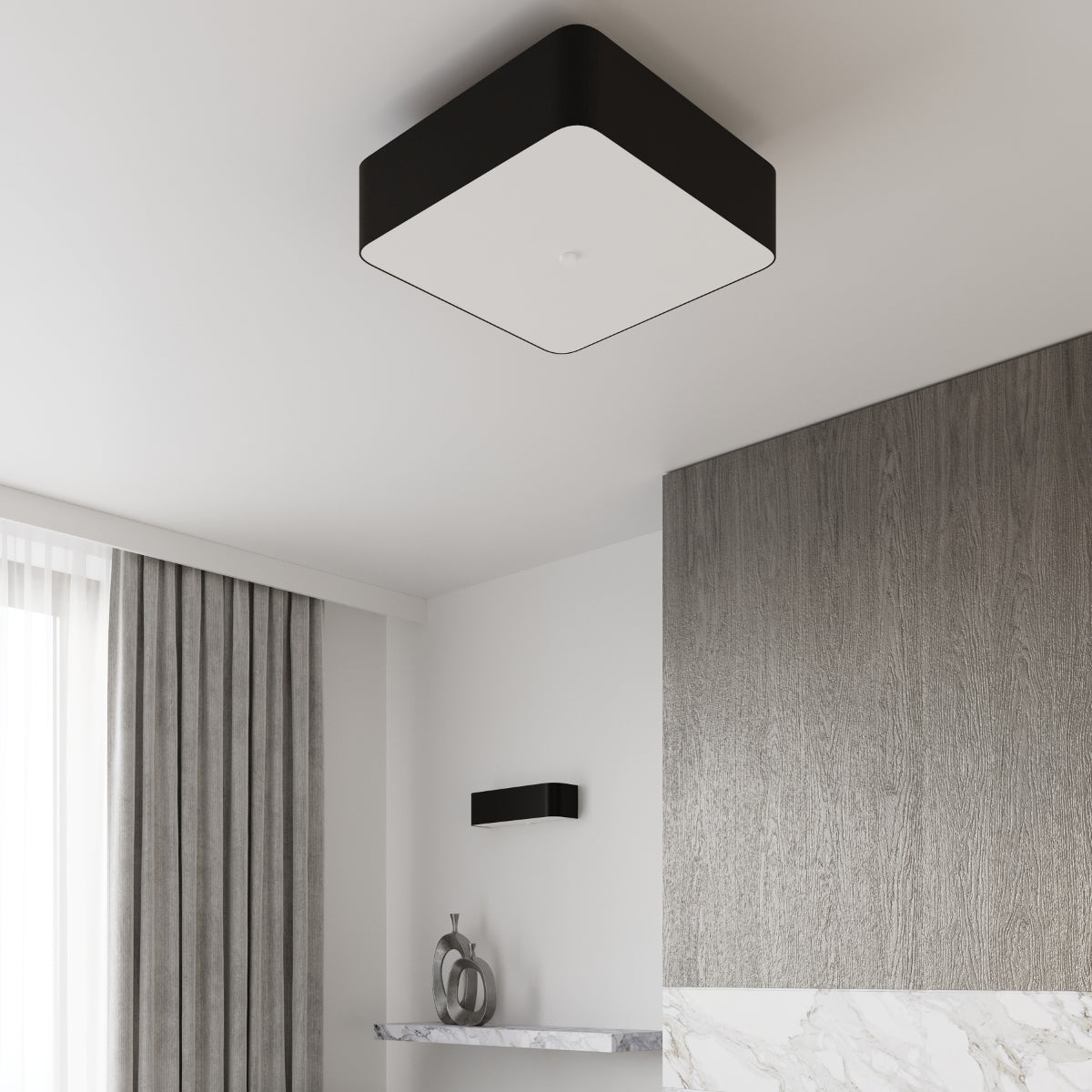 Plafondlamp LOKKO 55 wit