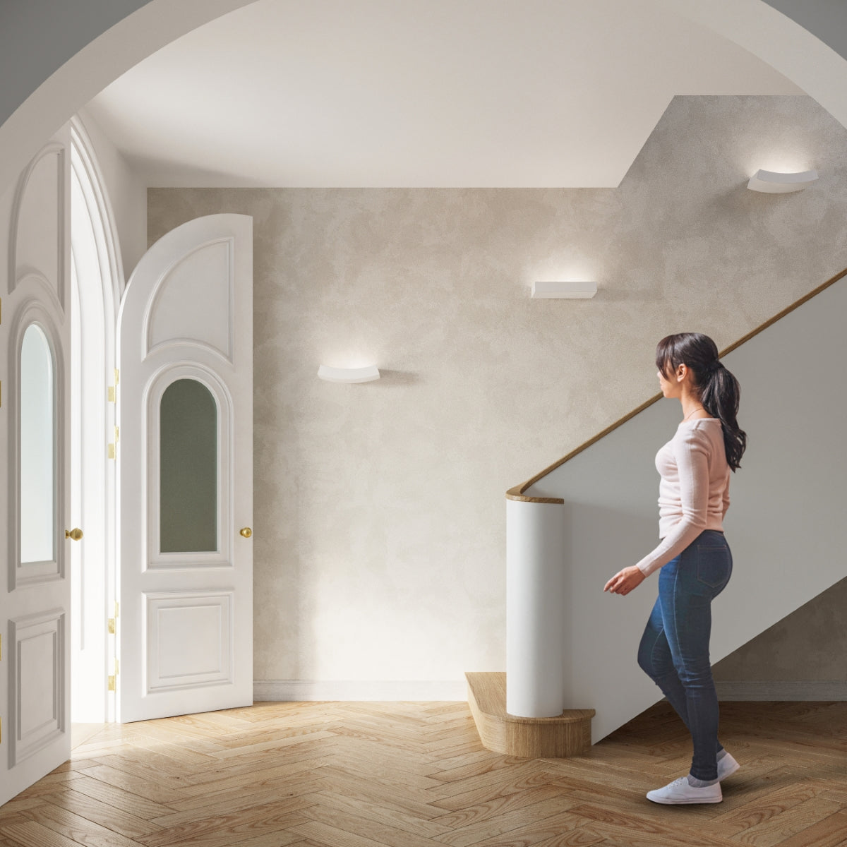 Wandlamp keramiek HATTOR