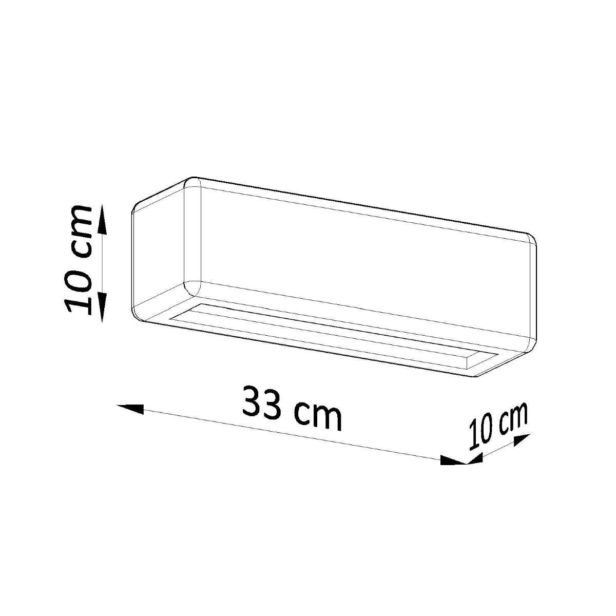 Wandlamp keramiek SUBANI