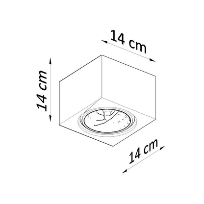Wandlamp keramiek SEIDA