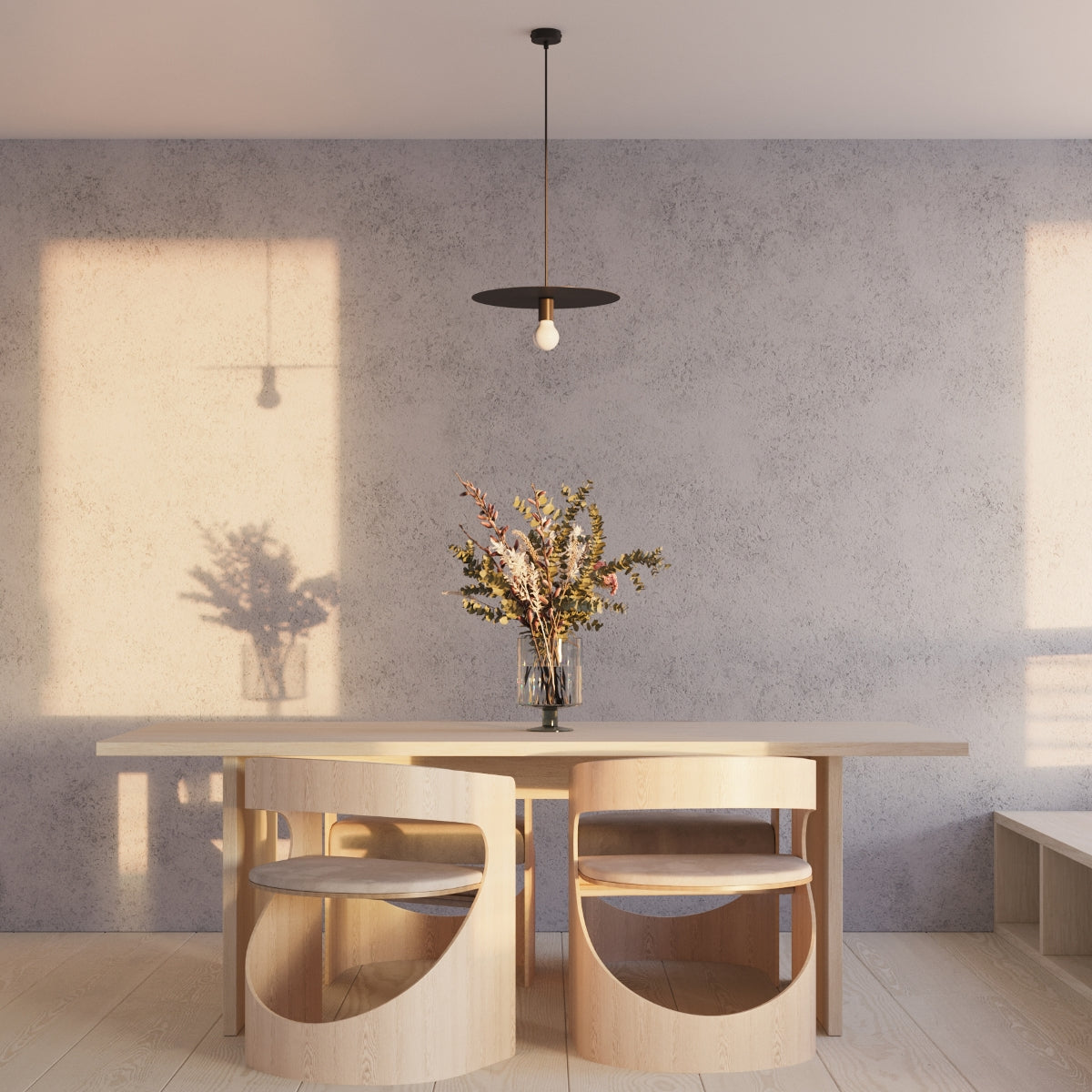 Hanglamp FLAVIO zwart