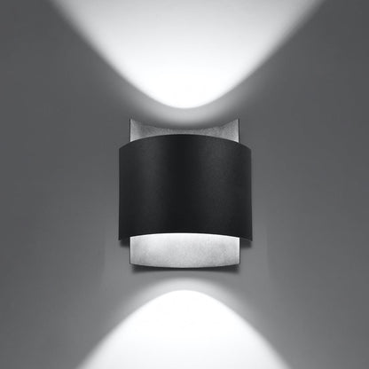 Wandlamp IMPACT zwart