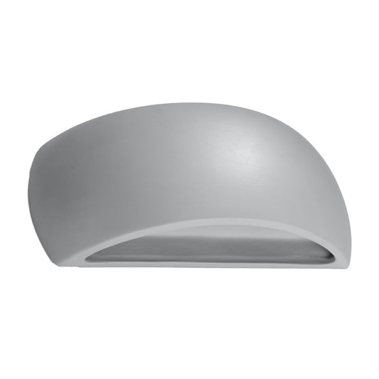 Wandlamp keramiek PONTIUS grijs