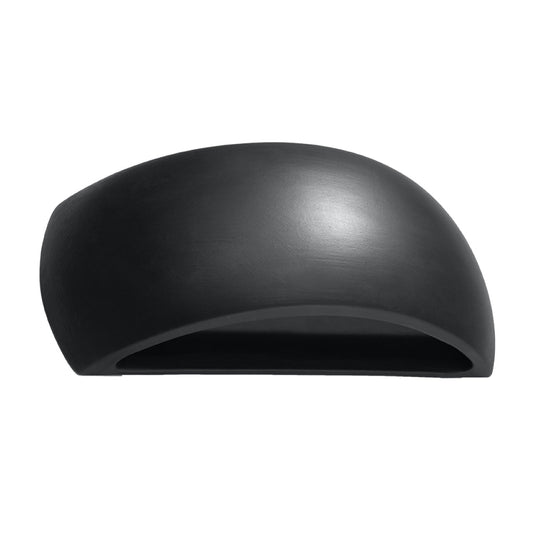 Wandlamp keramiek PONTIUS zwart