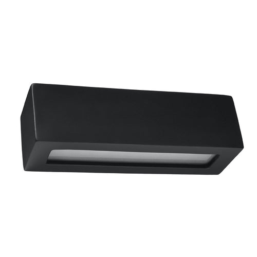 Wandlamp keramiek VEGA zwart