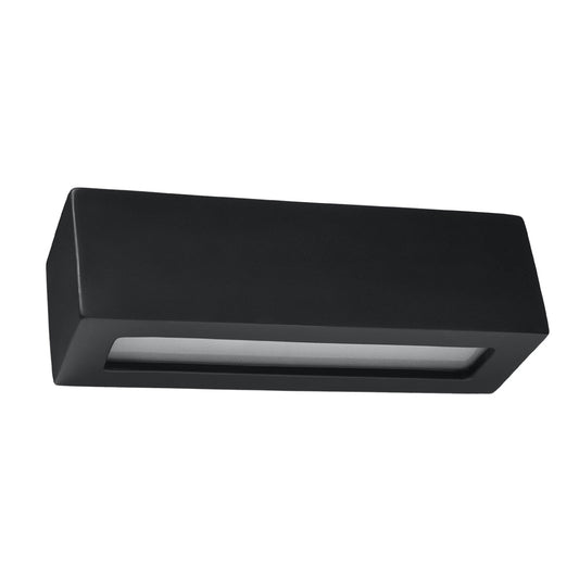 Wandlamp keramiek VEGA zwart