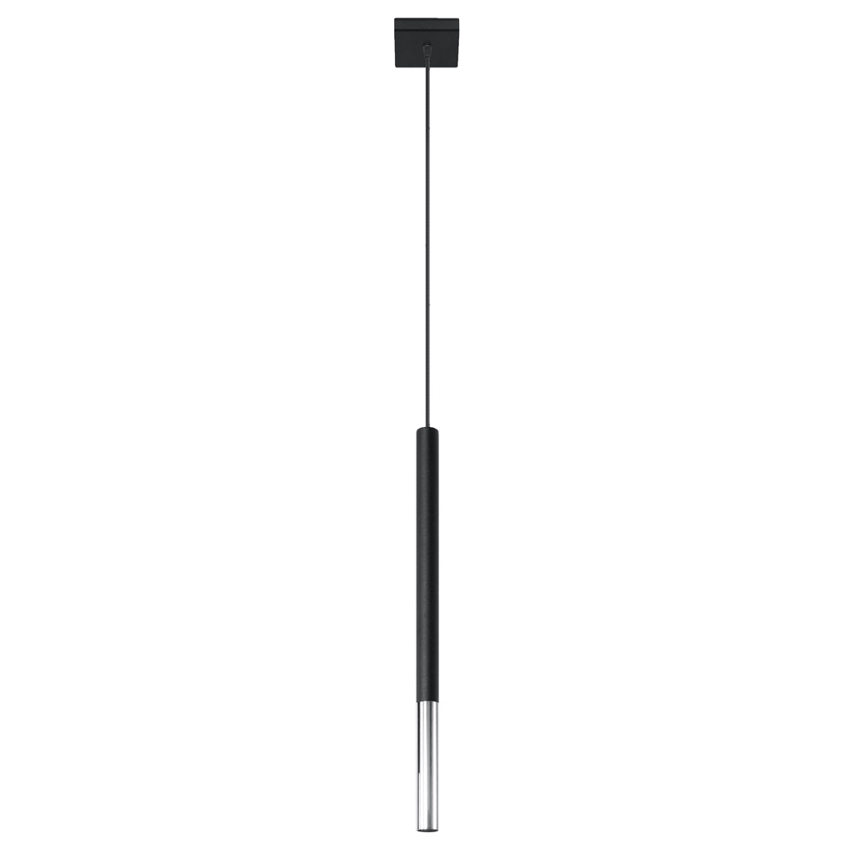 Hanglamp MOZAICA 1 zwart/chroom