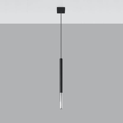 Hanglamp MOZAICA 1 zwart/chroom