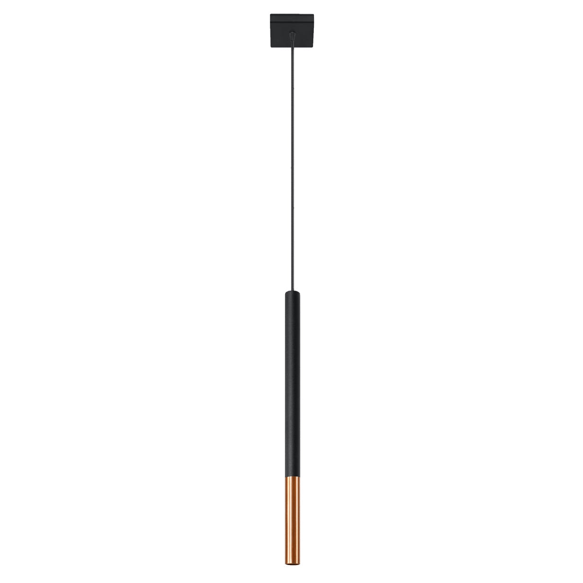 Hanglamp MOZAICA 1 zwart/koper