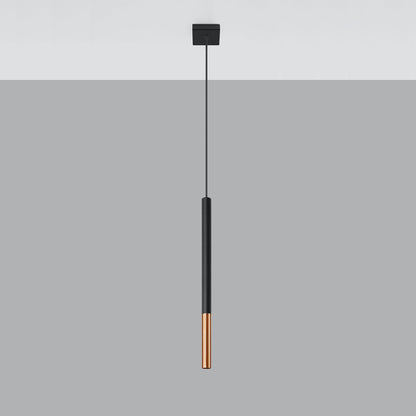Hanglamp MOZAICA 1 zwart/koper