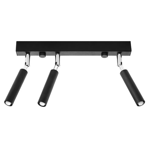 Plafondlamp EYETECH 3 zwart