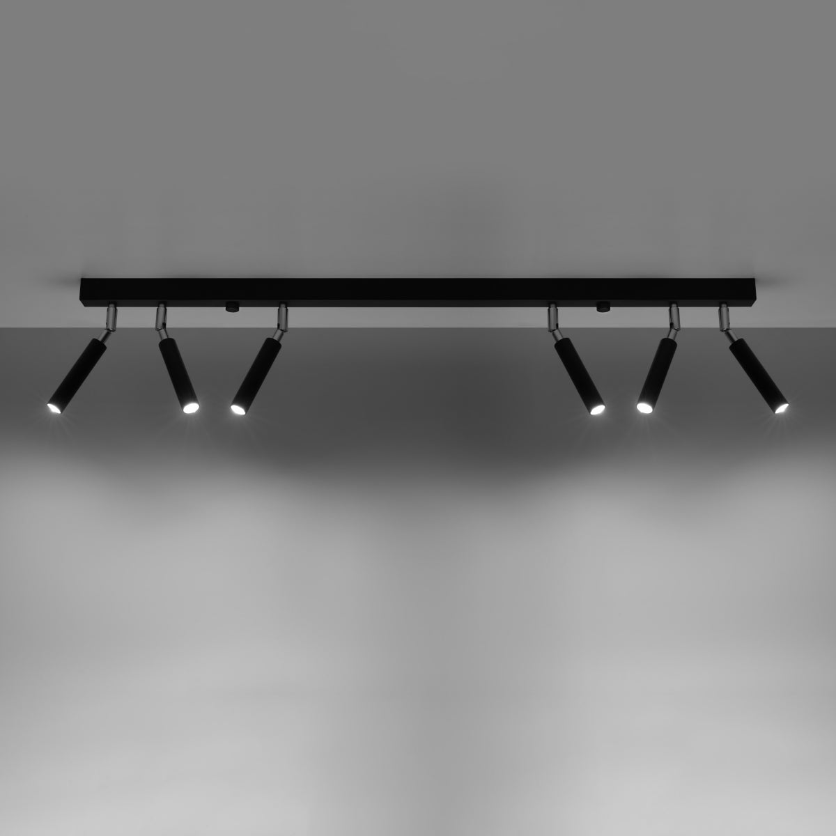 Plafondlamp EYETECH 6 zwart