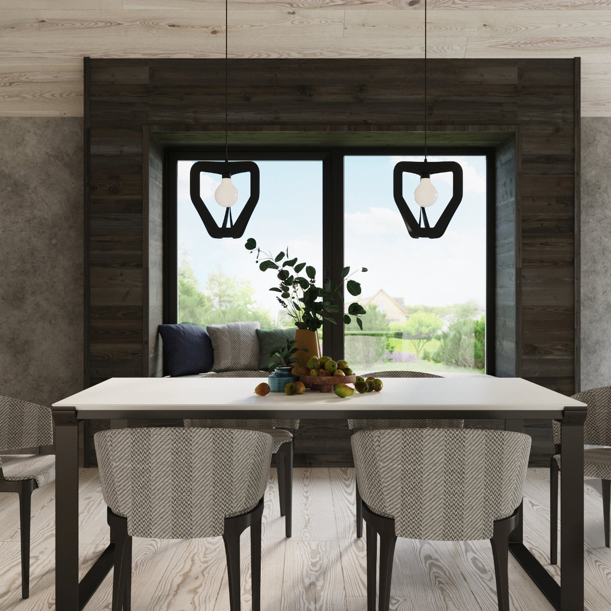 Hanglamp TRES zwart