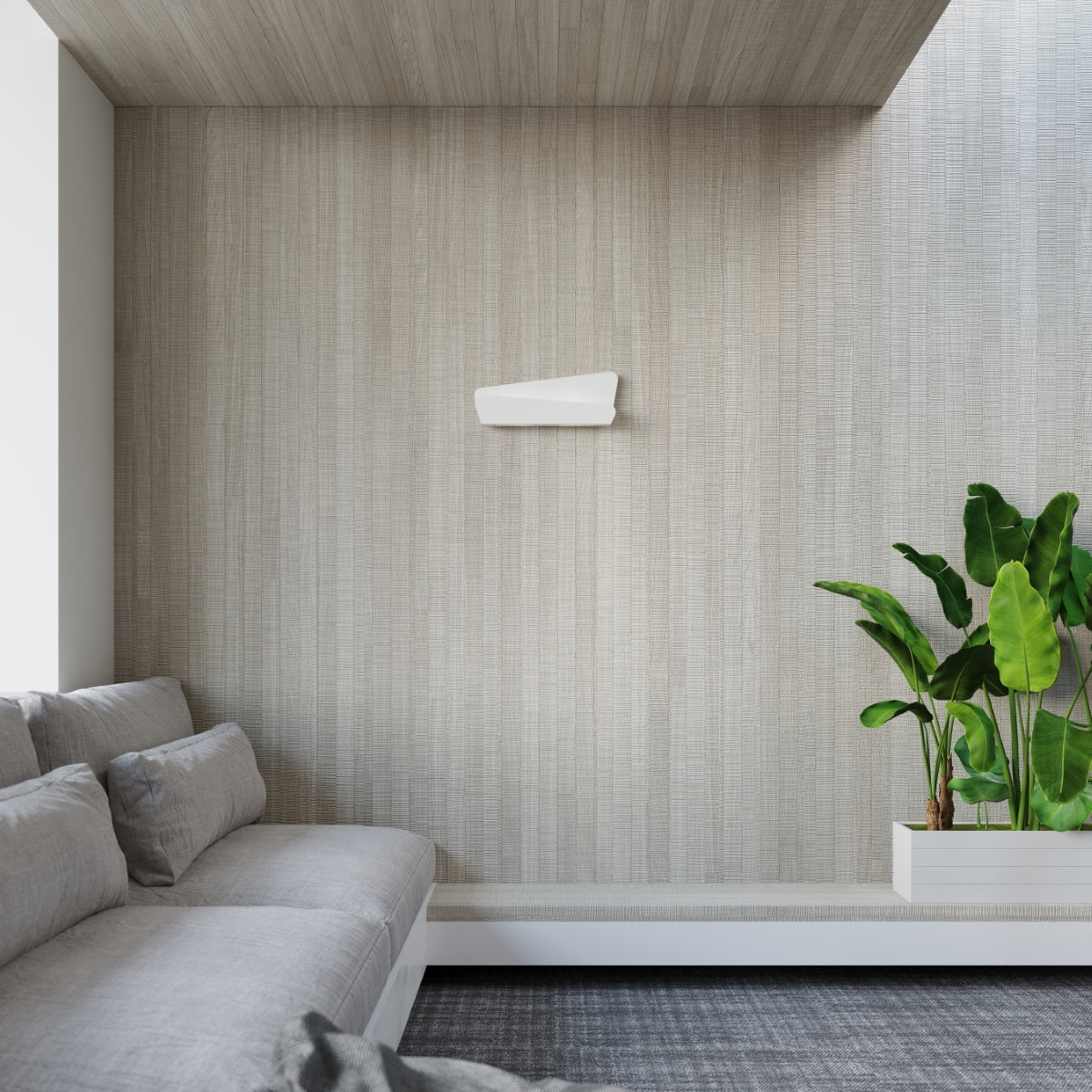Wandlamp BASCIA wit
