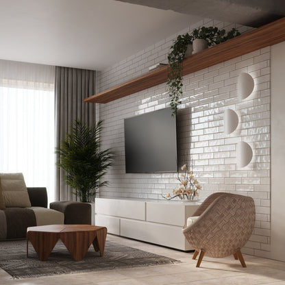 Wandlamp SENSES wit